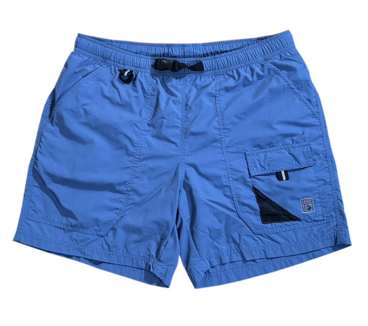 Eddie Bauer Vintage Eddie Bauer Ebtek Blue Cargo Shorts (Size L) Size US 34 / EU 50 - 1 Thumbnail
