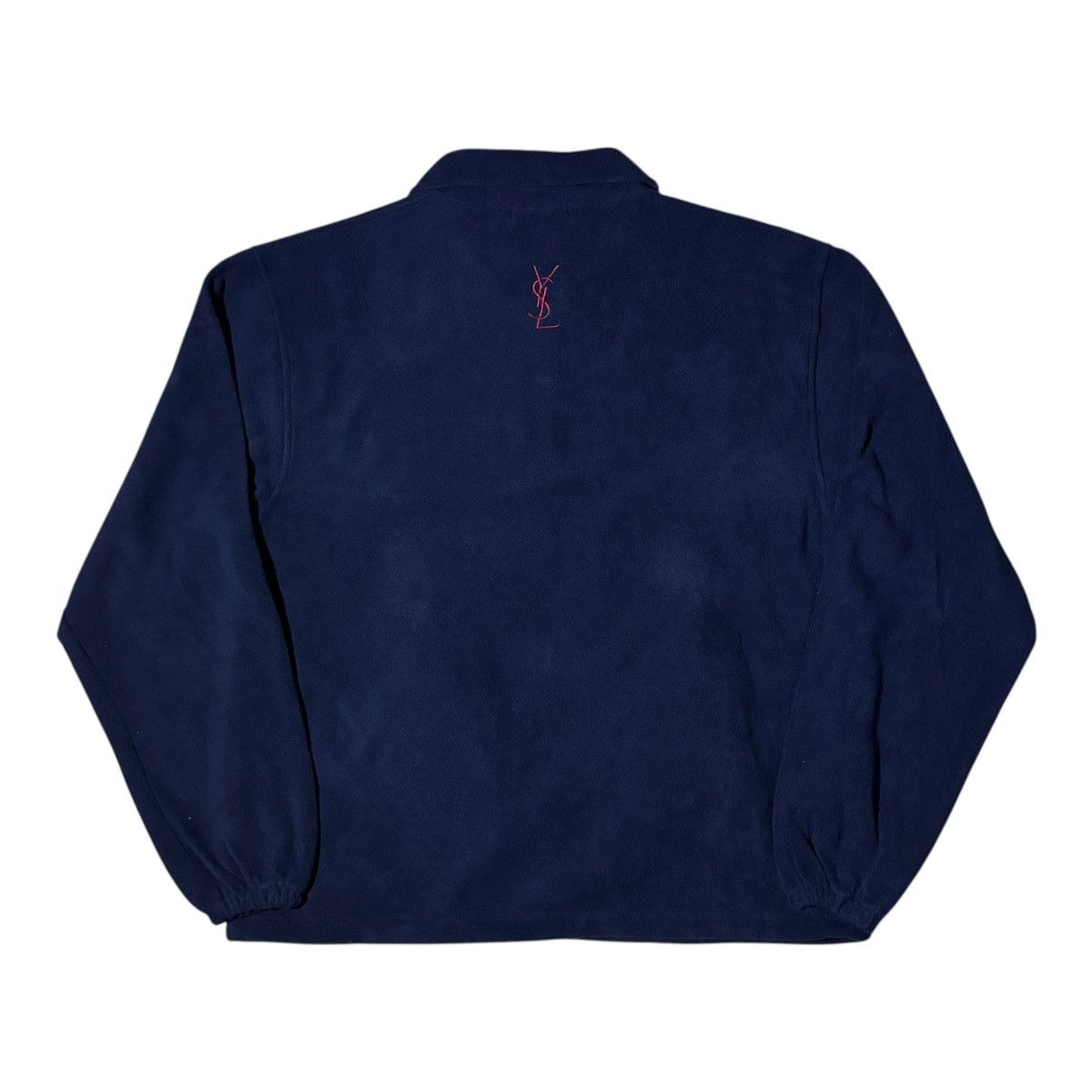 Yves Saint Laurent Vintage Yves Saint Laurent Halfzip Jacket Embroidery Size US L / EU 52-54 / 3 - 2 Thumbnail
