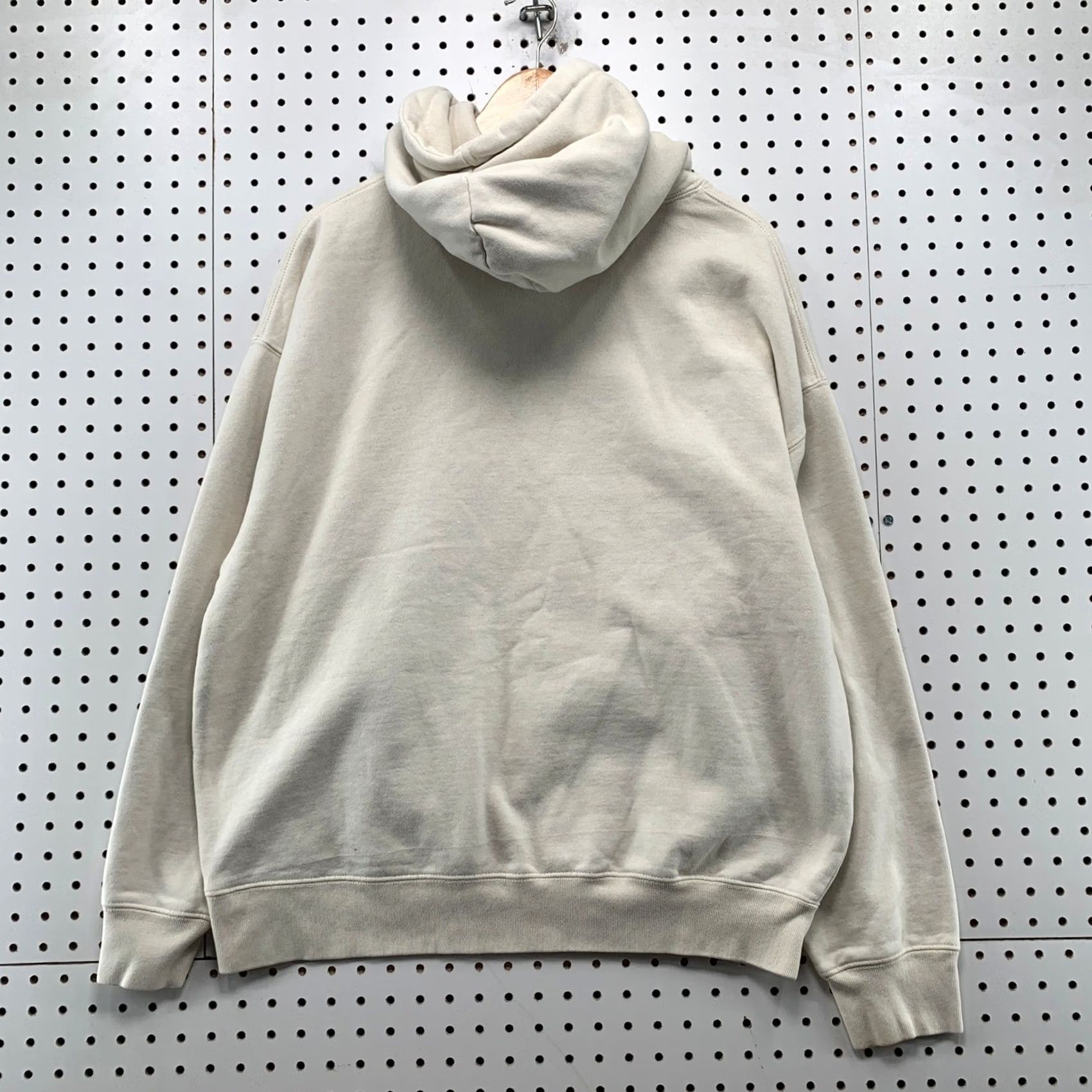 Vintage John Galt Hawaii Hoodie Womens OS Cream North Shore Oversized Sweatshirt Size ONE SIZE - 2 Thumbnail