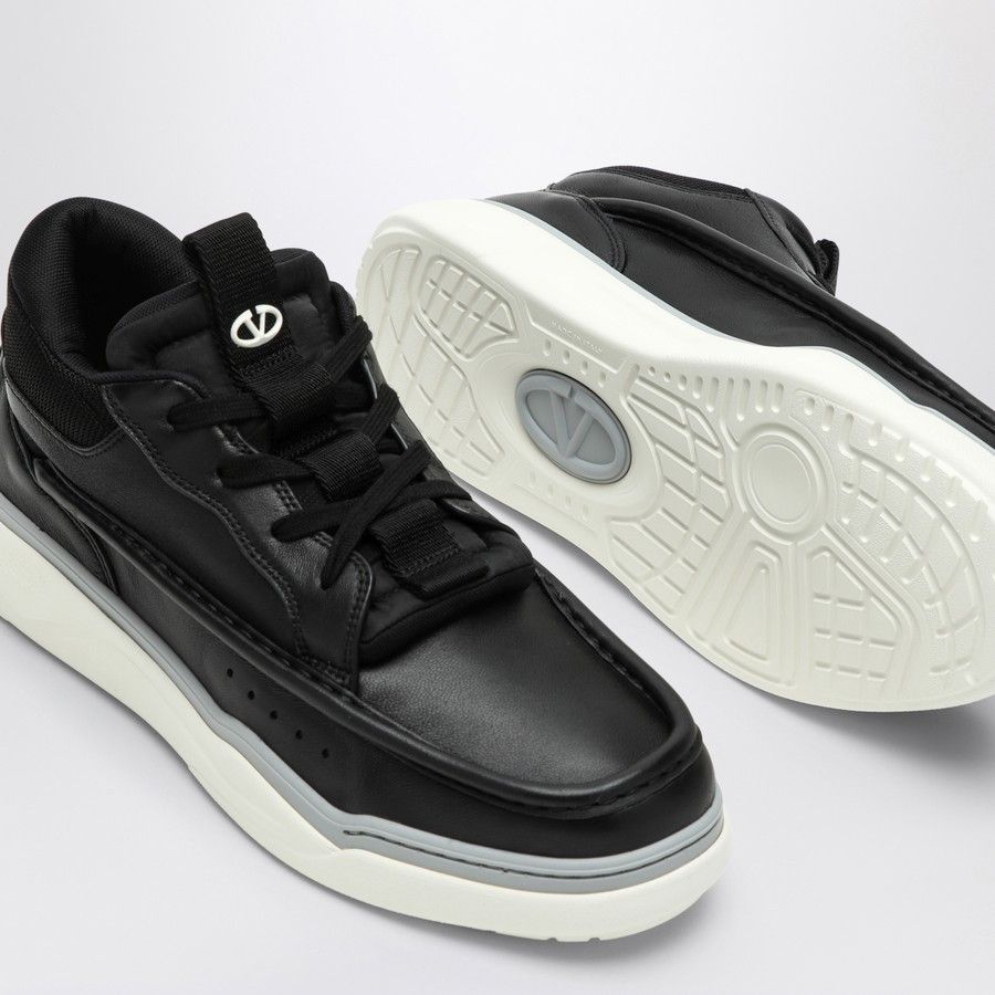 Valentino o1d2blof1025 Mid-Top Sneakers in Black Size US 8.5 / EU 41-42 - 5 Thumbnail