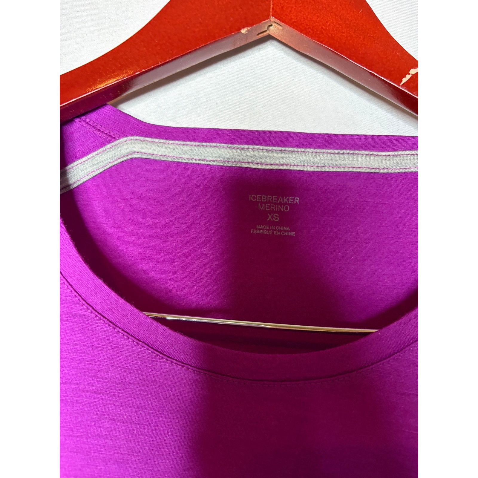 Icebreaker Icebreaker purple merino wool tee sz XS Size XS / US 0-2 / IT 36-38 - 2 Thumbnail