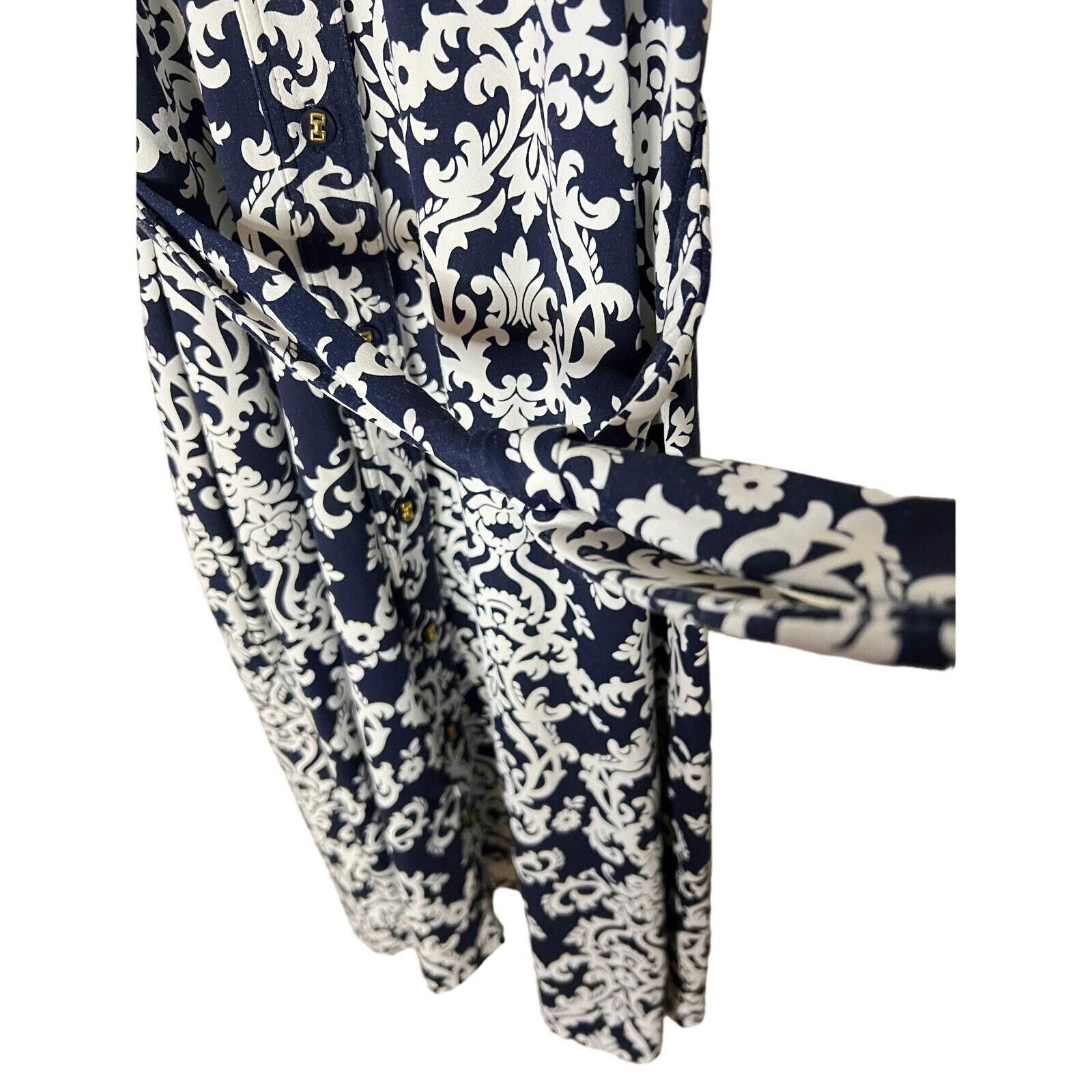 Charter Club Charter Club Elegant Floral Print Dress - XL Size XL / US 12-14 / IT 48-50 - 4 Thumbnail