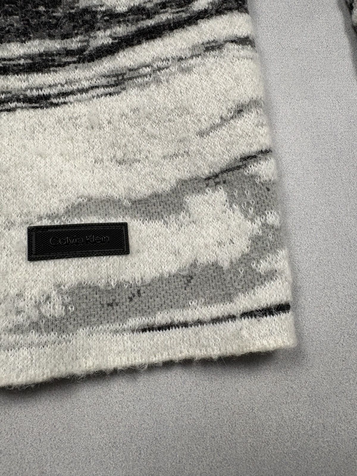 Calvin Klein Calvin Klein Abstract Pattern Sweater Alpaca Wool Blend Y2K Size US S / EU 44-46 / 1 - 5 Thumbnail