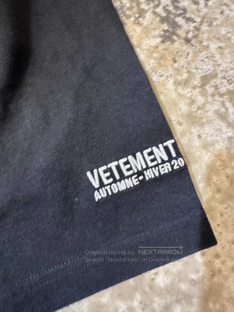 Vetements Vetements long sleeve Size US M / EU 48-50 / 2 - 3 Thumbnail
