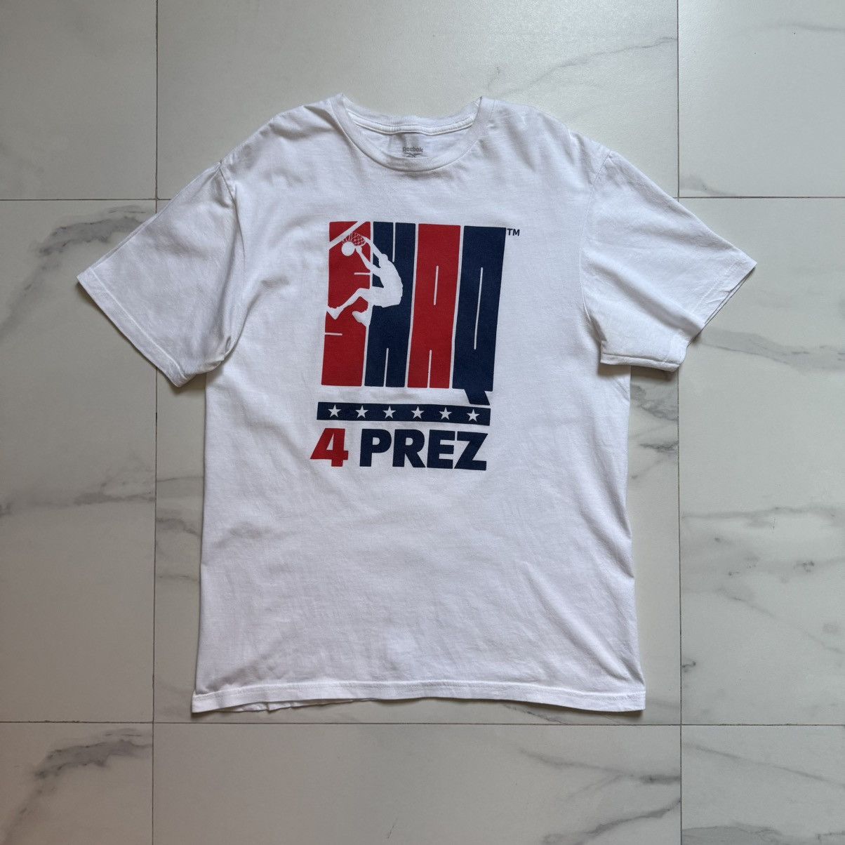Reebok Reebok Basketball Shaq 4 Prez T-Shirt Size US M / EU 48-50 / 2 - 2 Thumbnail