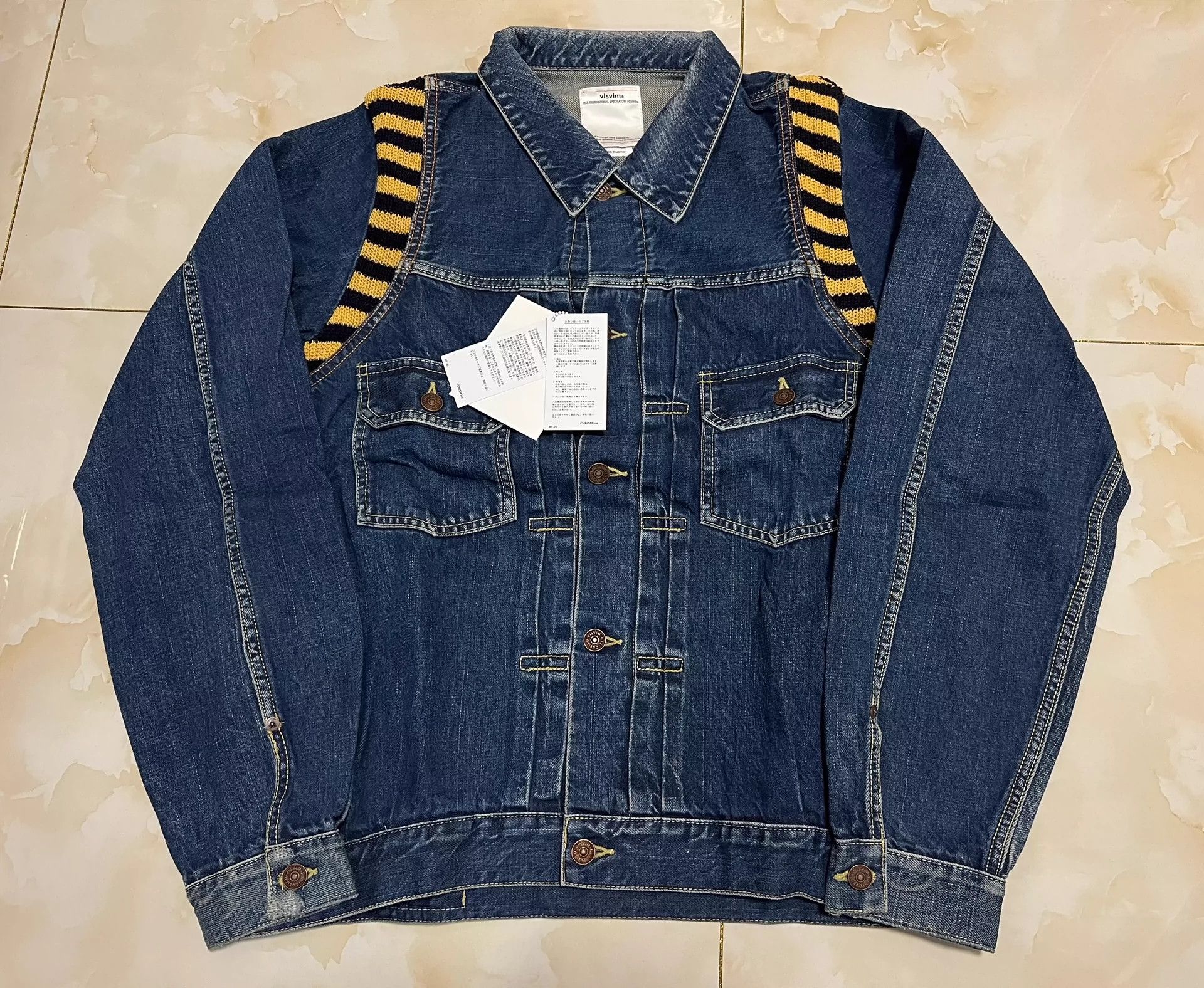 Visvim visvim 18ss 101 jkt jumbo dmgd （ribs） Size US L / EU 52-54 / 3 - 1 Thumbnail
