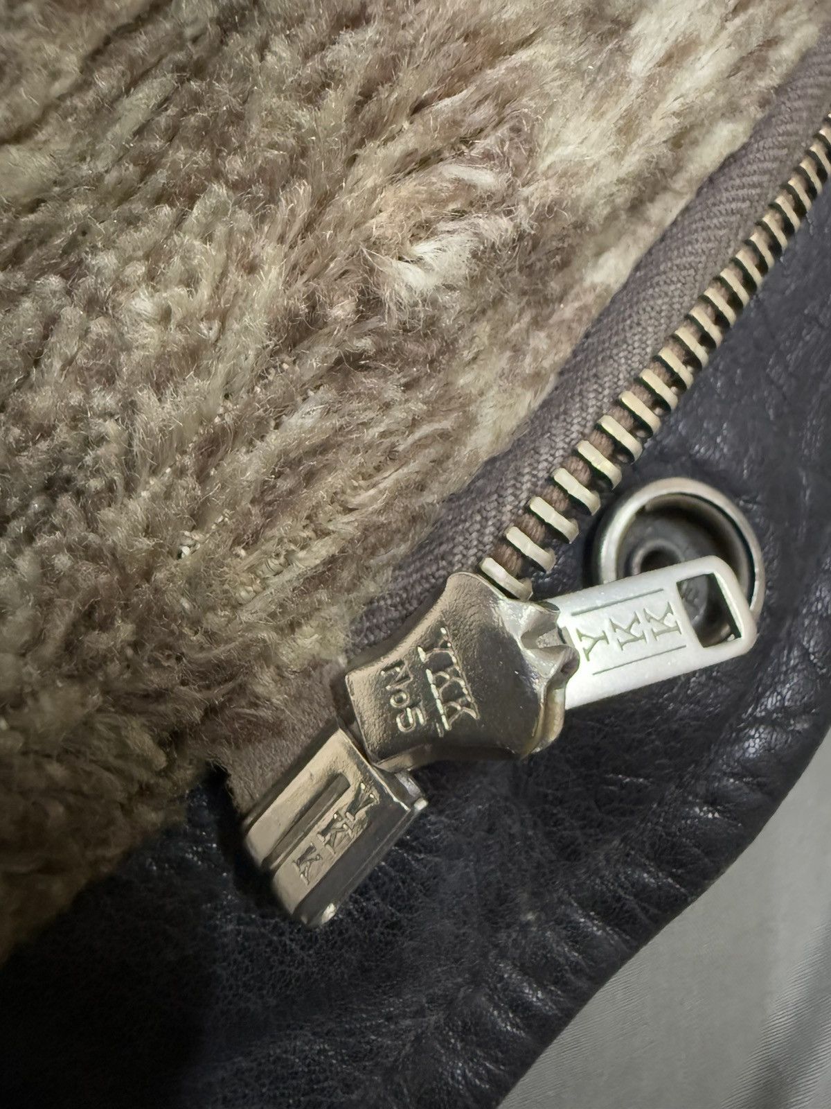 Genuine Leather Vintage Nour Style High Classes Fur Leather Jacket Size US M / EU 48-50 / 2 - 13 Thumbnail
