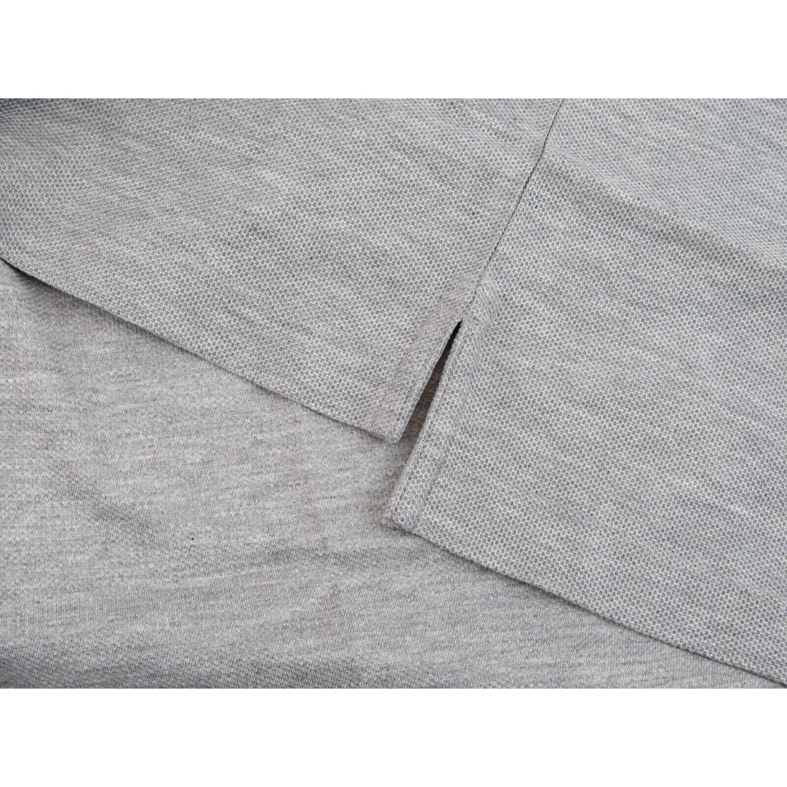 Burberry BURBERRY RYLAN GRAY COTTON COLLAR LOGO SHORT SLEEVE SHIRT XL Size US XL / EU 56 / 4 - 10 Thumbnail