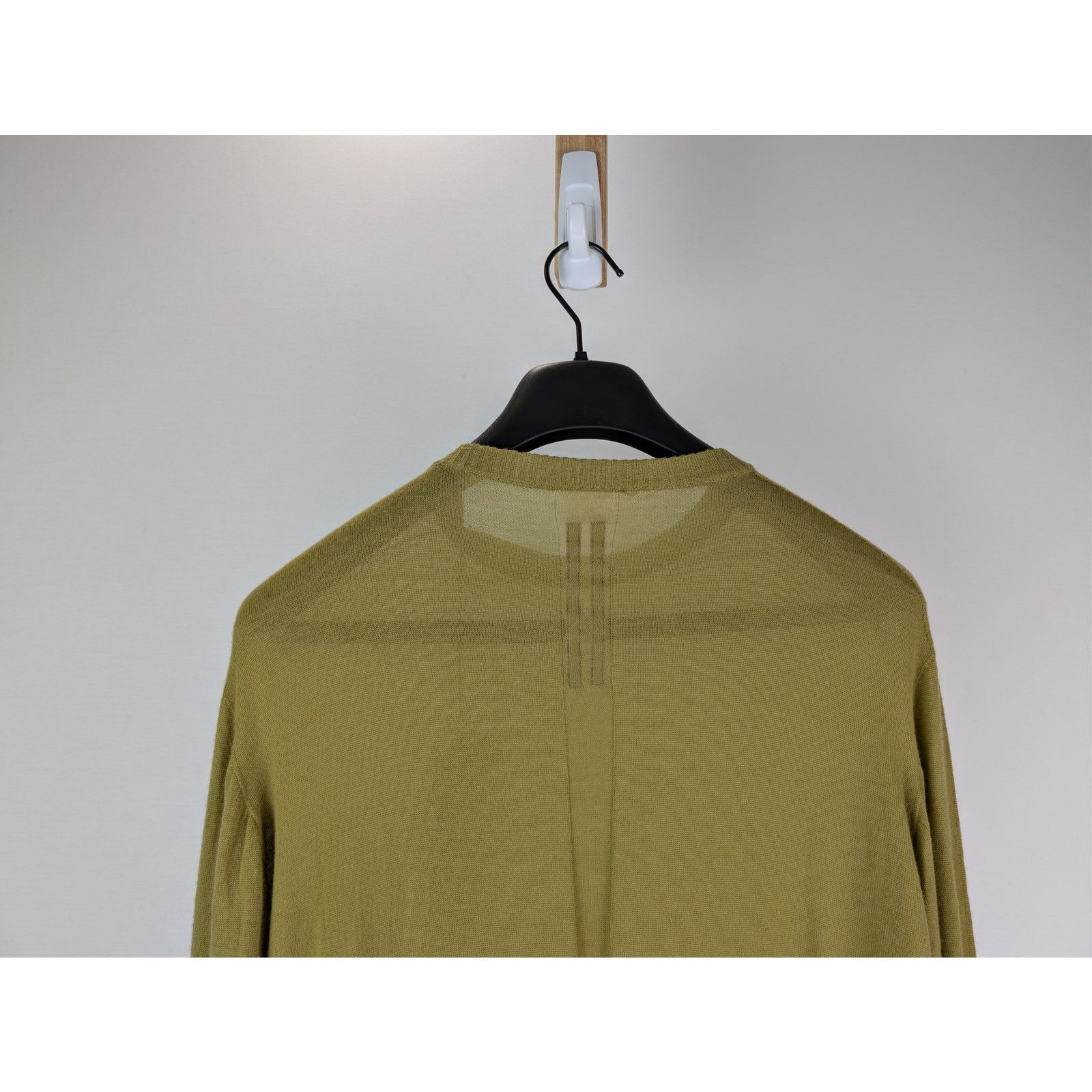 Rick Owens o1rshd1 Oversized Level Sweater in Acid Size US M / EU 48-50 / 2 - 11 Thumbnail