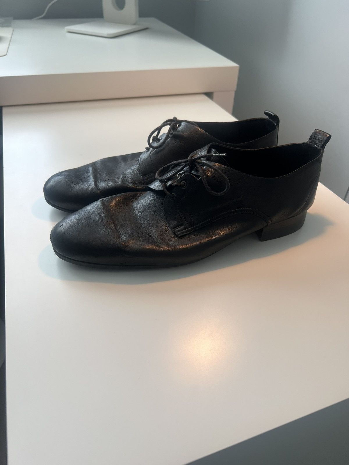 Pierre Hardy Early 2000s French-Inspired Derby Shoes (Zizi Repetto Style) Size US 9 / EU 42 - 2 Thumbnail
