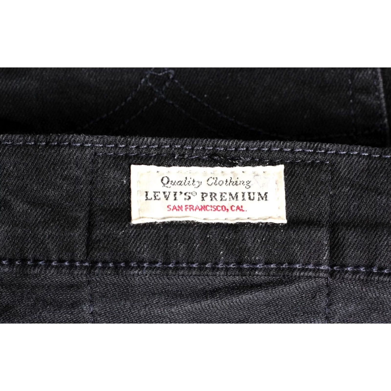 Levi's LEVI’S 519 Jeans Men W33 L32 Premium Big E Extreme Skinny Stretch DZ8267 Denim Black 5-Pocket Rise Mid Slim Fit XS? No Size US 33 - 7 Thumbnail