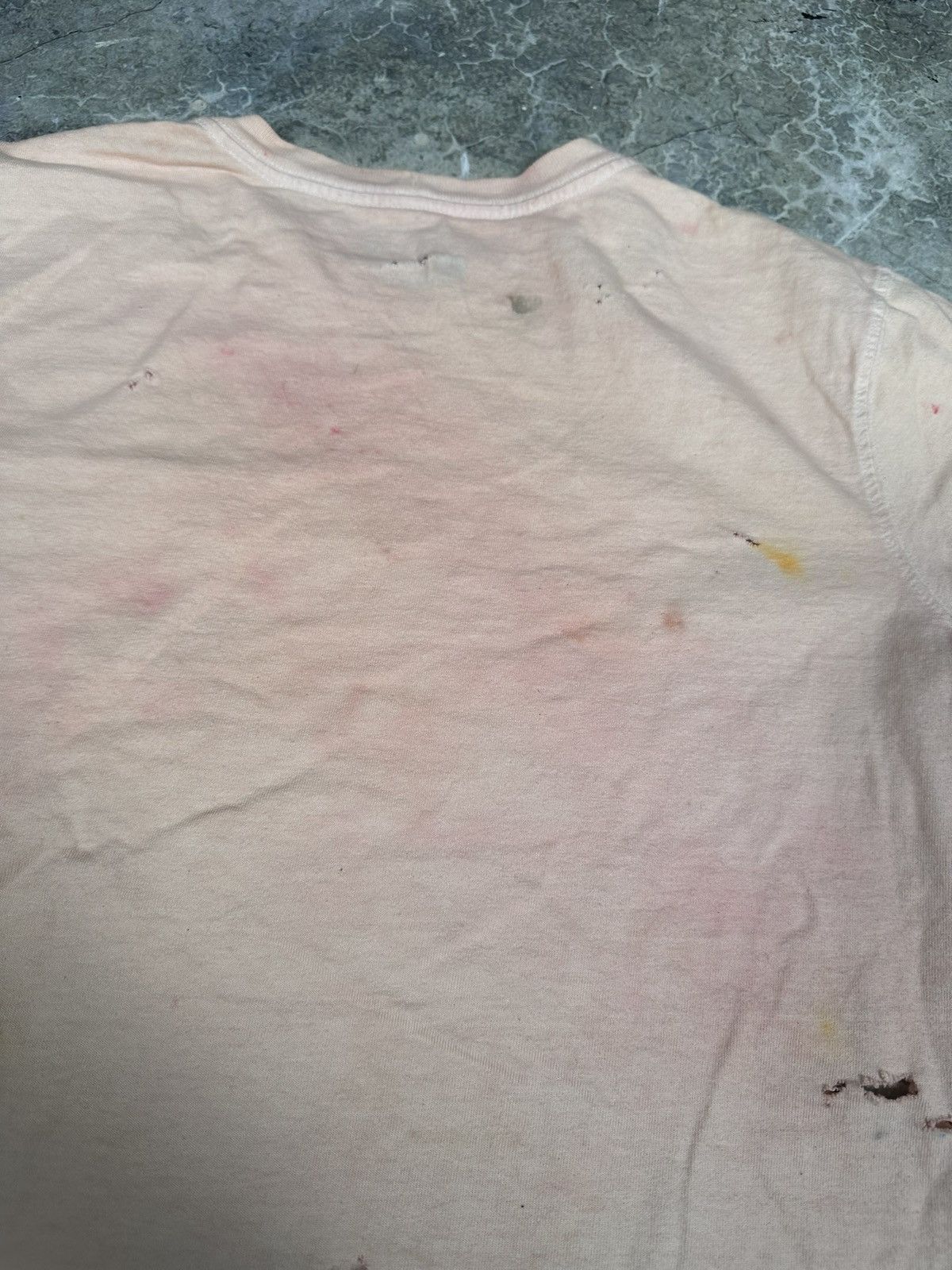 Carhartt × Vintage Vintage Thrashed and painted Carhartt Tee Size US L / EU 52-54 / 3 - 7 Thumbnail