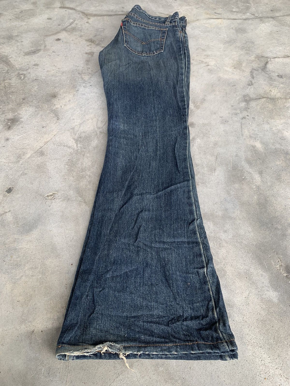 Levi's Vintage Y2K Levi's 646 Bell Bottom Jeans Size US 30 / EU 46 - 11 Thumbnail