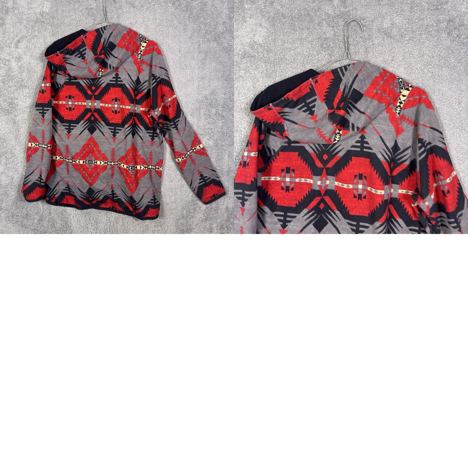 Ralph Lauren Lauren Ralph Lauren Jacket Womens XL LRL Active Full Zip Southwest Aztec Hoodie Size XL / US 12-14 / IT 48-50 - 8 Thumbnail