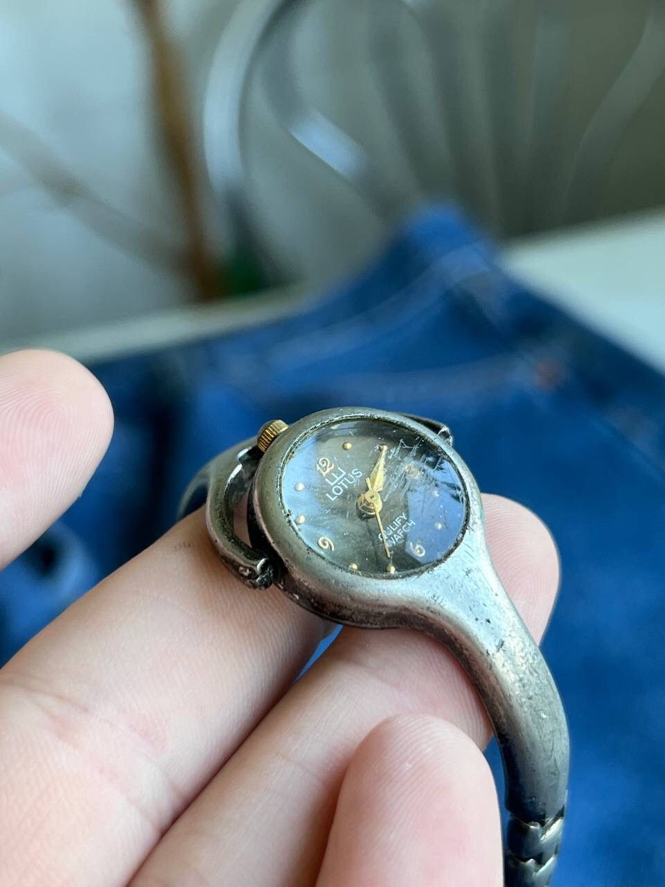 Japanese Brand × Vintage Vintage Japanese style futuristic Watch LOTUS 🪷 90s Japan Size ONE SIZE - 6 Thumbnail