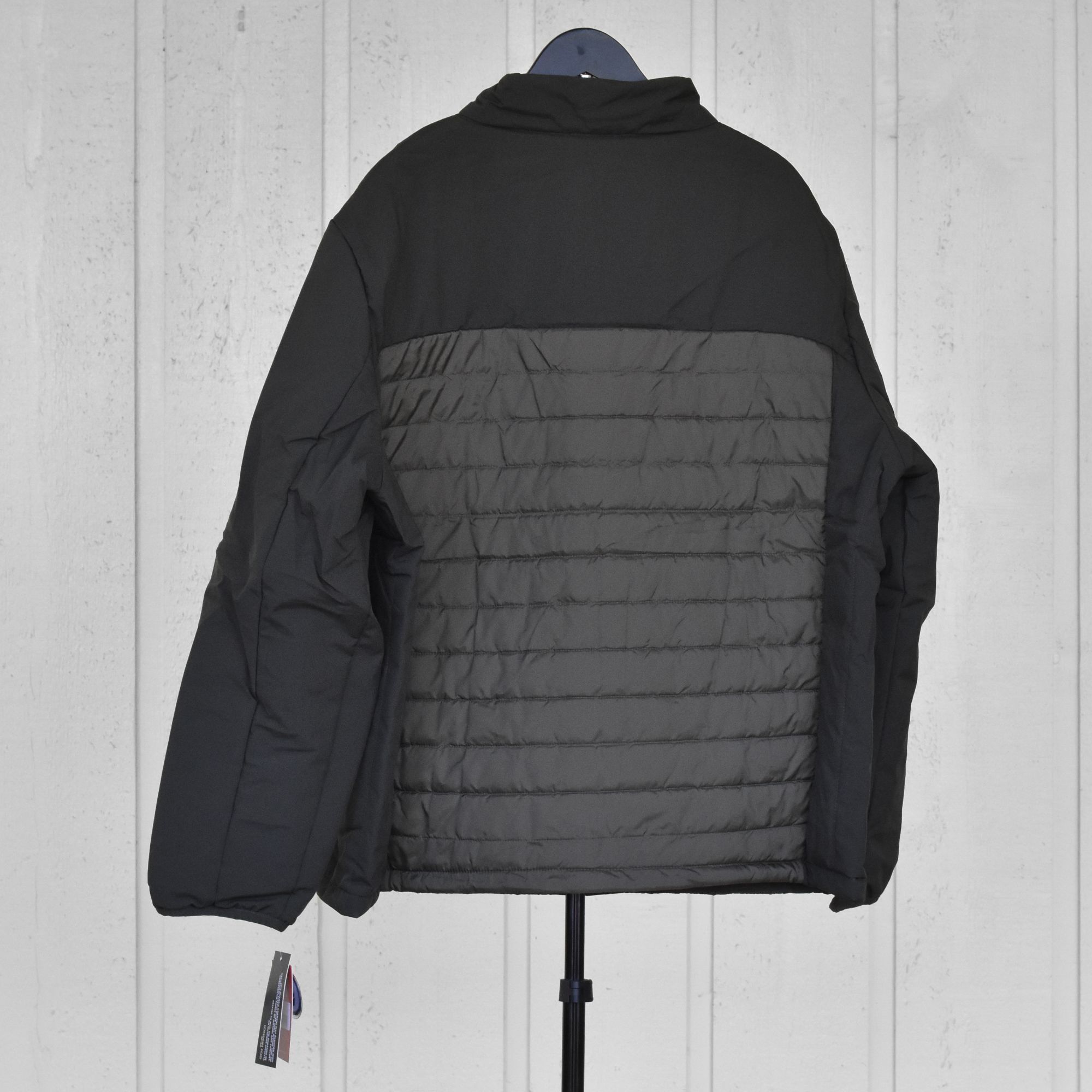 London Fog London Fog Ridgewood Mixed Media Midweight Quilted Jacket Ol Size US XXL / EU 58 / 5 - 4 Thumbnail