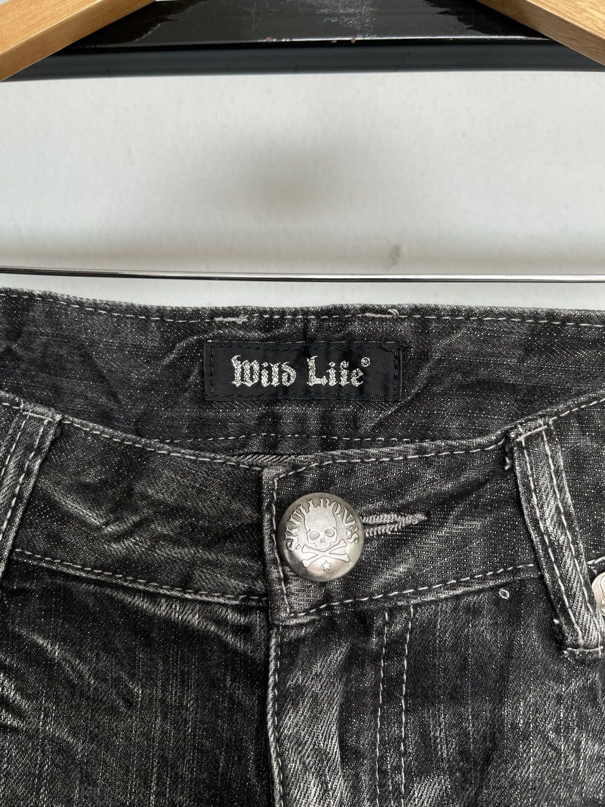 If Six Was Nine Wild Life Punk Style Denim Size US 34 / EU 50 - 4 Thumbnail
