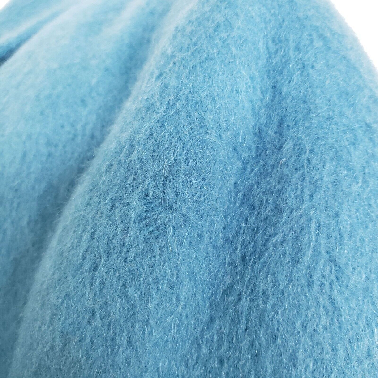Designer Vintage The Limited Coat Womens Size Medium Blue Wool Mohair Size M / US 6-8 / IT 42-44 - 11 Thumbnail