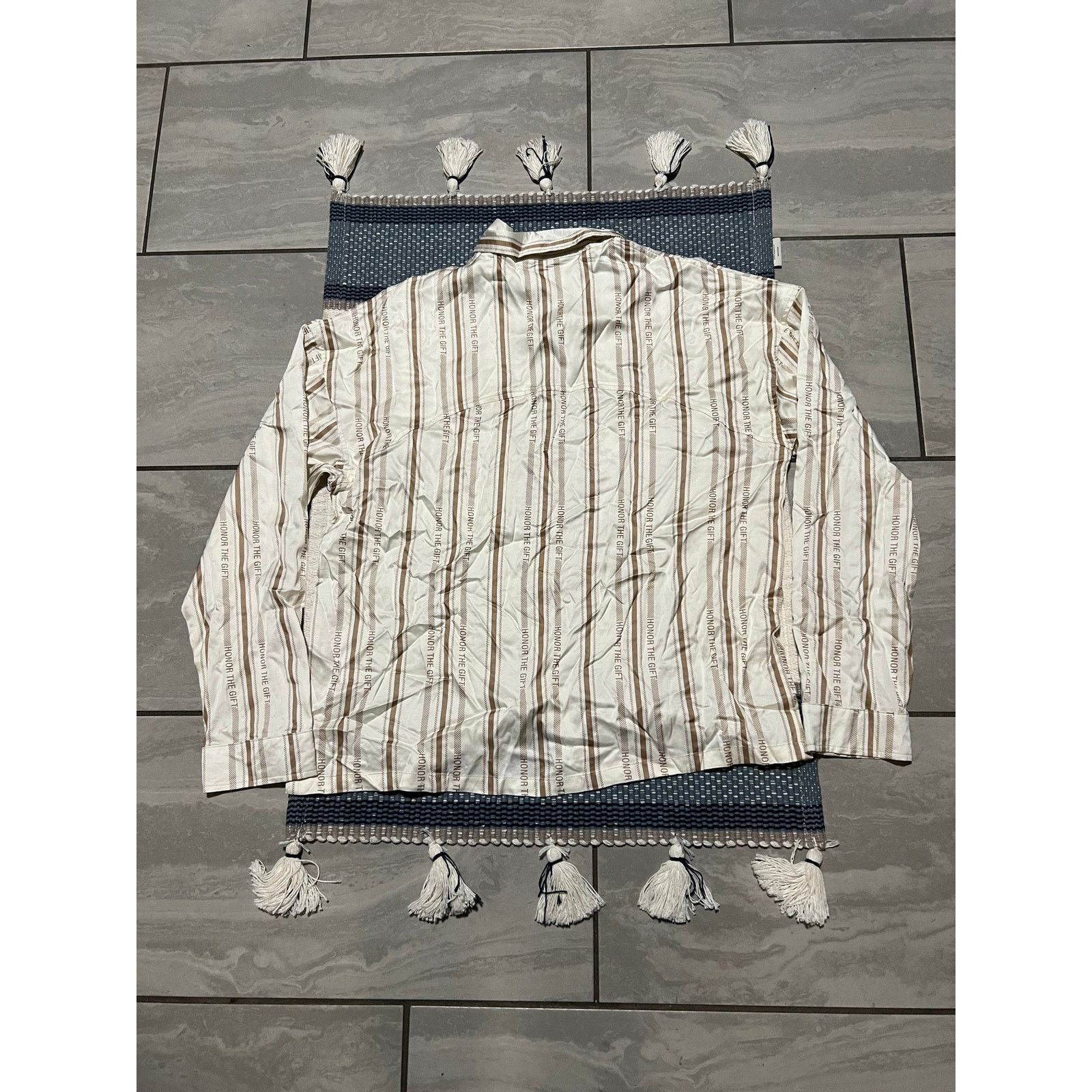 Honor the Gift Honor The Gift Honor Stripe Button Up Size Small Size US S / EU 44-46 / 1 - 2 Thumbnail