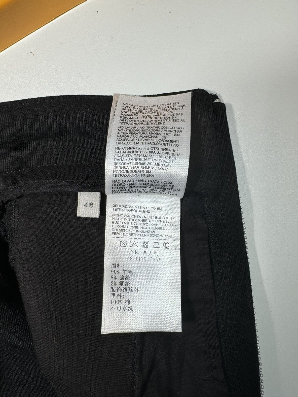 Bottega Veneta Bottega Veneta Double Zip Cavalry Trousers Size 48 Size US 34 / EU 50 - 11 Thumbnail