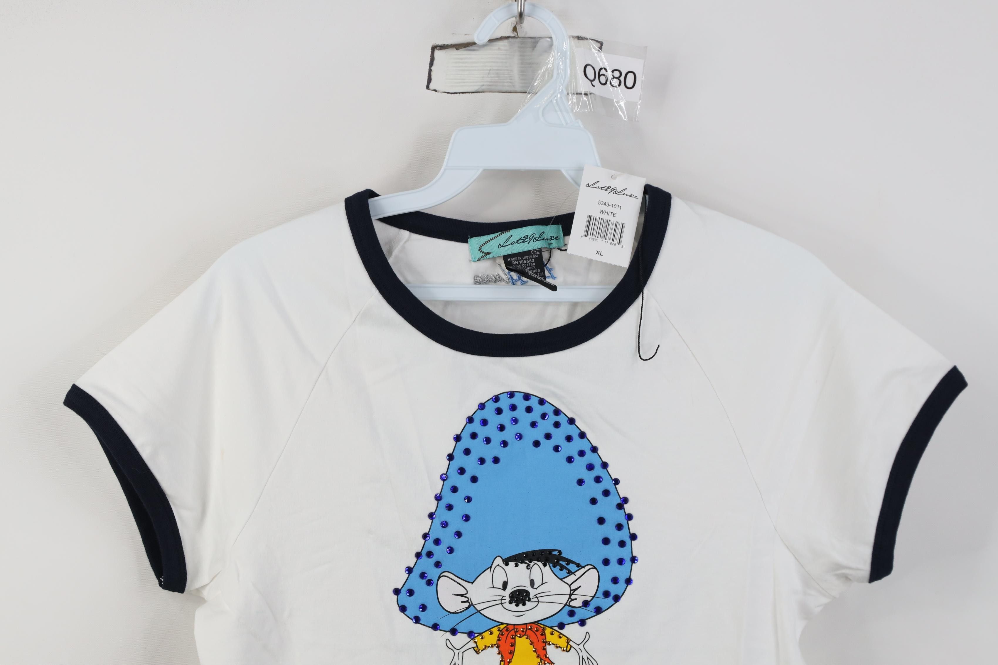 Vintage Deadstock Vintage Y2K Lot 29 Looney Tunes Gonzales T-Shirt Size XL / US 12-14 / IT 48-50 - 2 Thumbnail