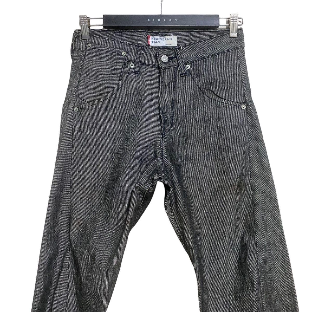 Levi's Vintage Levis Engineered Regular Black Jeans Size US 28 / EU 44 - 3 Thumbnail