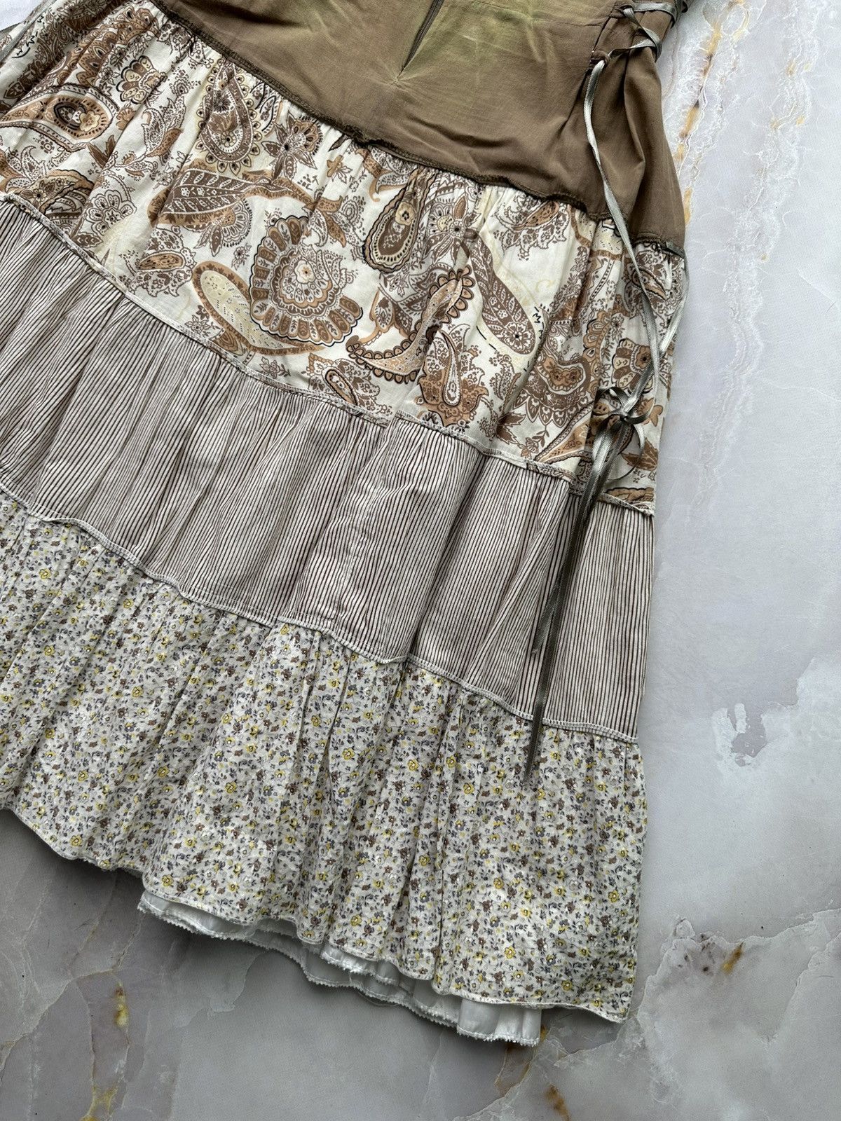 Japanese Brand Vintage Flared Dress Size S / US 4 / IT 40 - 11 Thumbnail