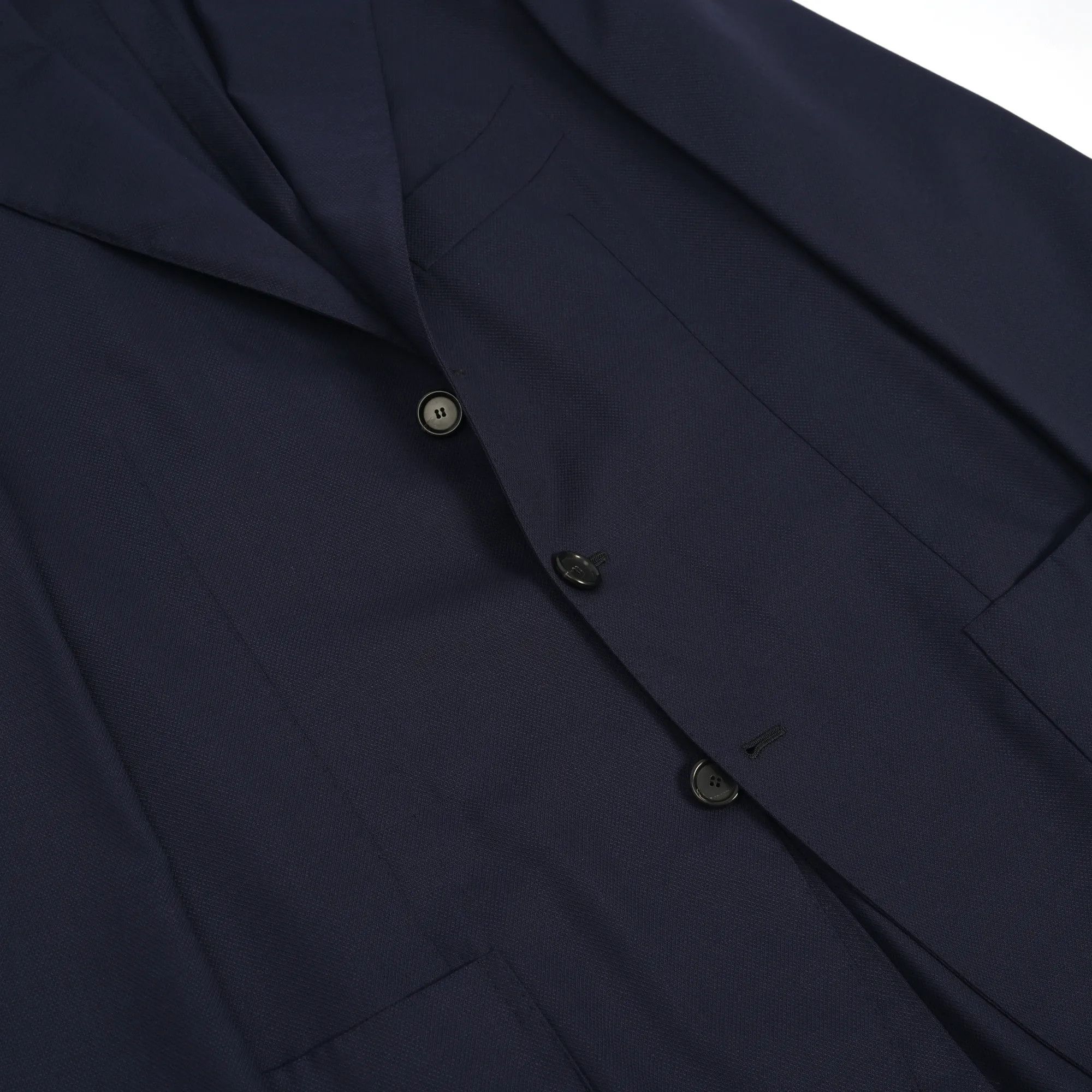 Cesare Attolini CESARE ATTOLINI navy unlined jacket (44 EU) Size 34R - 4 Thumbnail