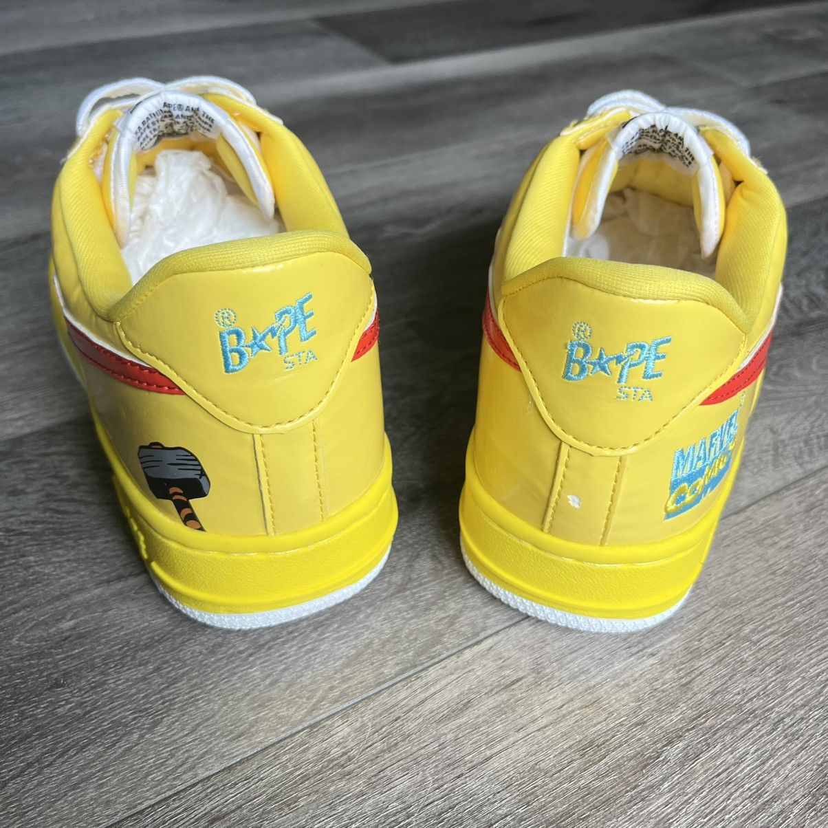 Bape × Marvel Comics NEW RARE OG 2005 A BATHING APE BAPESTA THOR MARVEL SHOES 10 Size US 10 / EU 43 - 5 Thumbnail