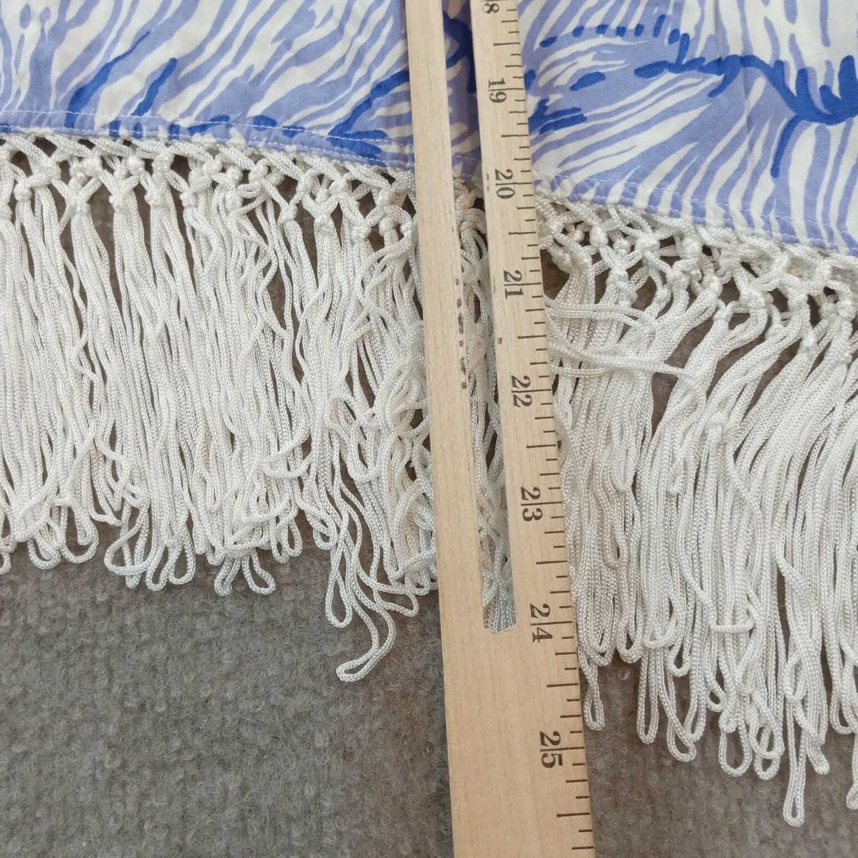 Lilly Pulitzer Lilly Pulitzer Womens Tank Top Blue White Extra Large XL Casual Size M / US 6-8 / IT 42-44 - 3 Thumbnail