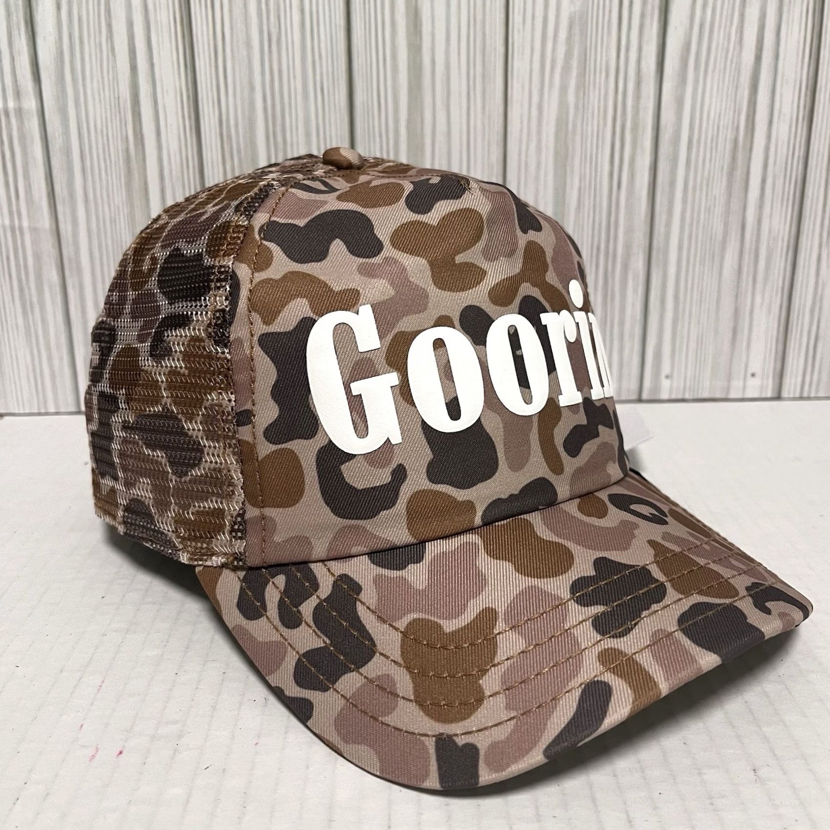 Goorin Bros. Goorin Bros Hat Cap Snapback The Farm Duck Camo Crush Trucker Camouflage Cap Size ONE SIZE - 3 Thumbnail