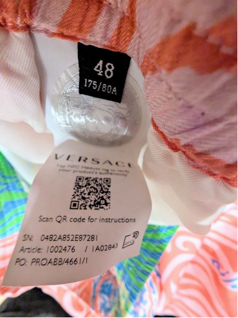 Versace Versace Shorts Size 48 Multi-color Size US 42 / EU 58 - 7 Thumbnail