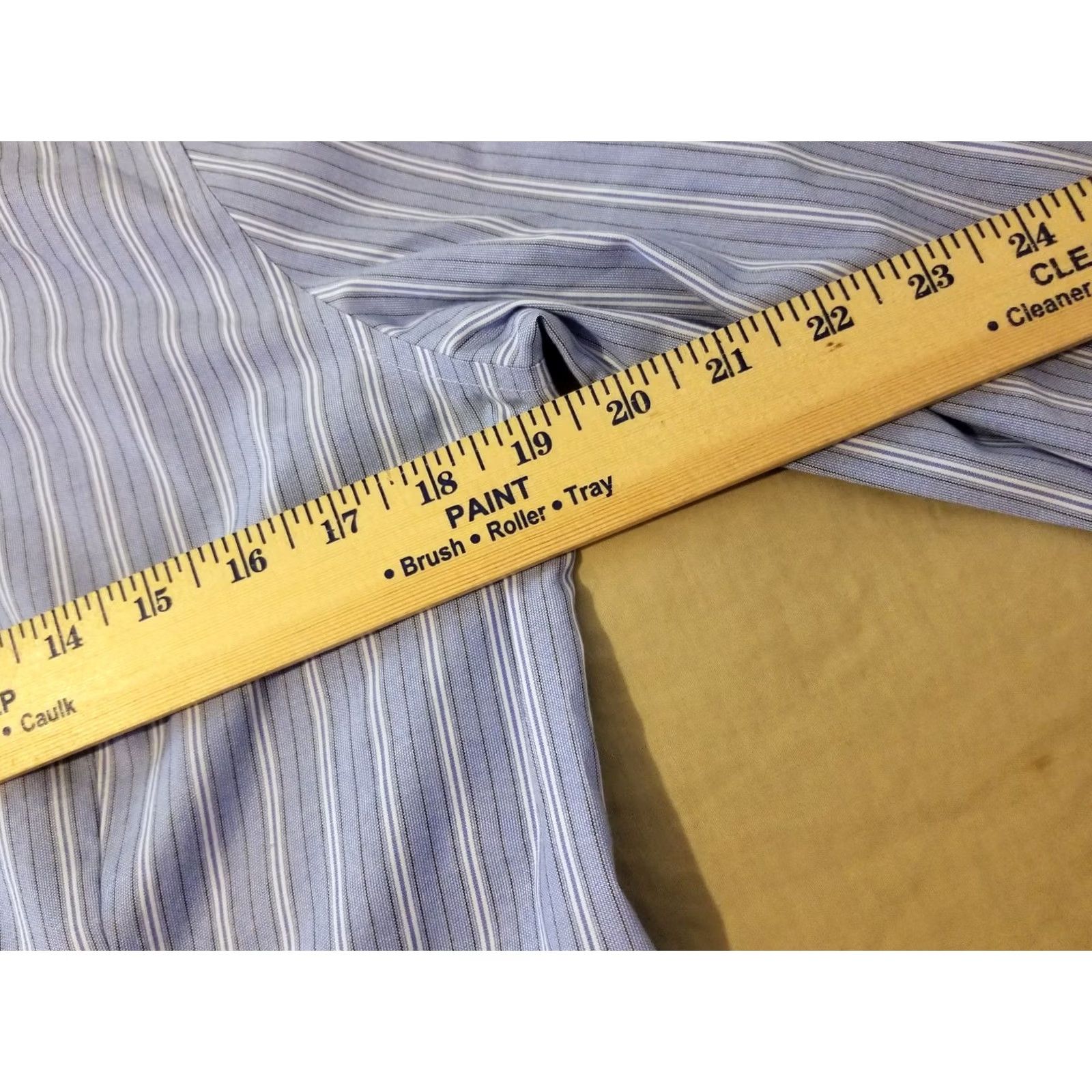 Talbots Womens Talbots Plaid Dress Shirt 8 Blue Button Cotton Blouse Size M / US 6-8 / IT 42-44 - 4 Thumbnail