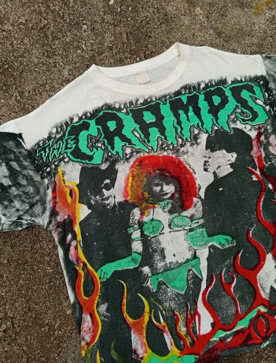 Vintage Vintage Boot The Cramps All Over Print Size US L / EU 52-54 / 3 - 3 Thumbnail