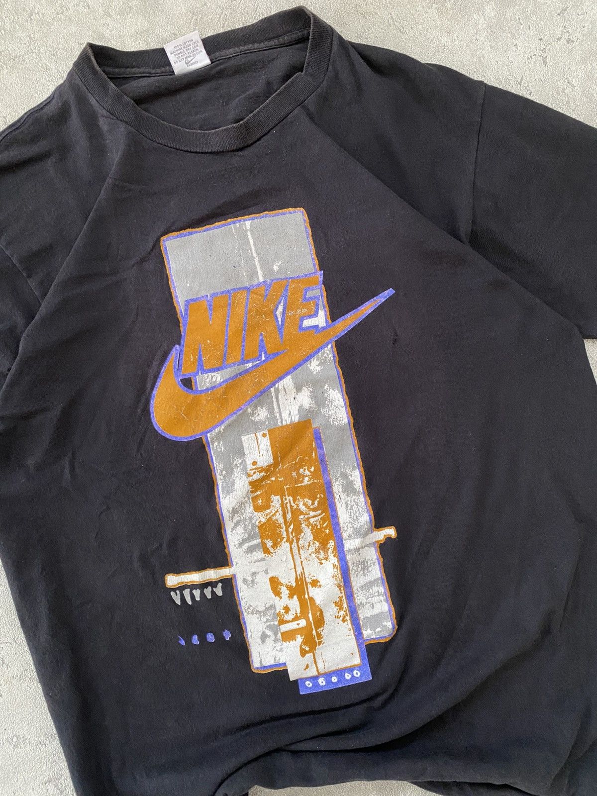 Nike VTG 90’S NIKE GRAPHIC Size US L / EU 52-54 / 3 - 2 Thumbnail