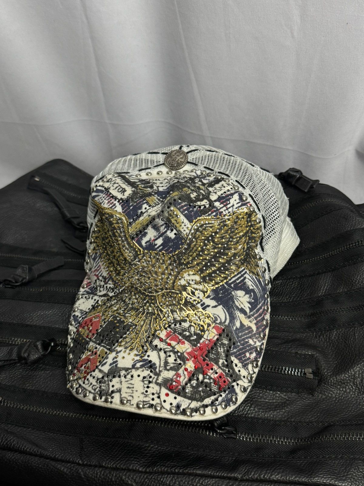 Affliction × Japanese Brand × PPFM Japanese Trucker Hats Eagles Size ONE SIZE - 2 Thumbnail