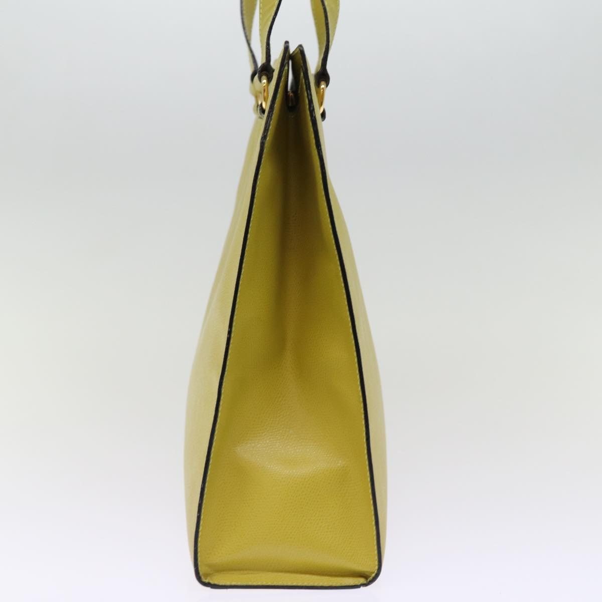Celine CELINE Tote Bag Leather Yellow Size ONE SIZE - 3 Thumbnail