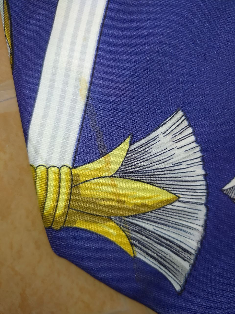 Hermes HERMES SILK EGYPT SCARAB TIE Size ONE SIZE - 4 Thumbnail