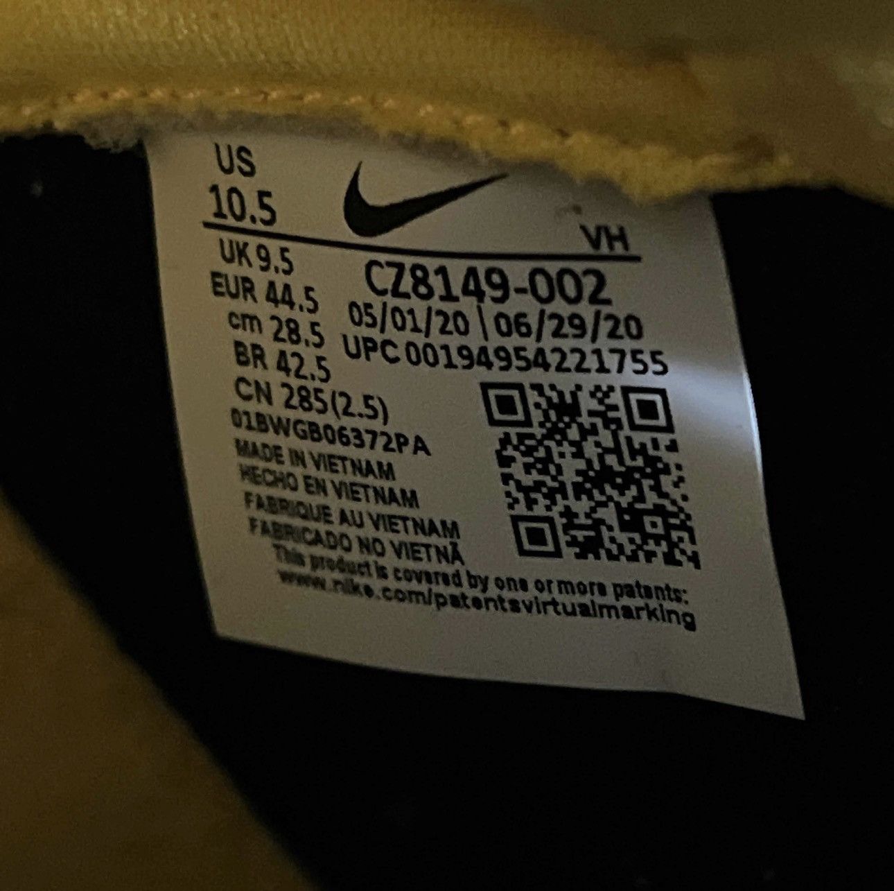 Nike Nike Dunk High Iowa 2020 Size US 10.5 / EU 43-44 - 6 Thumbnail