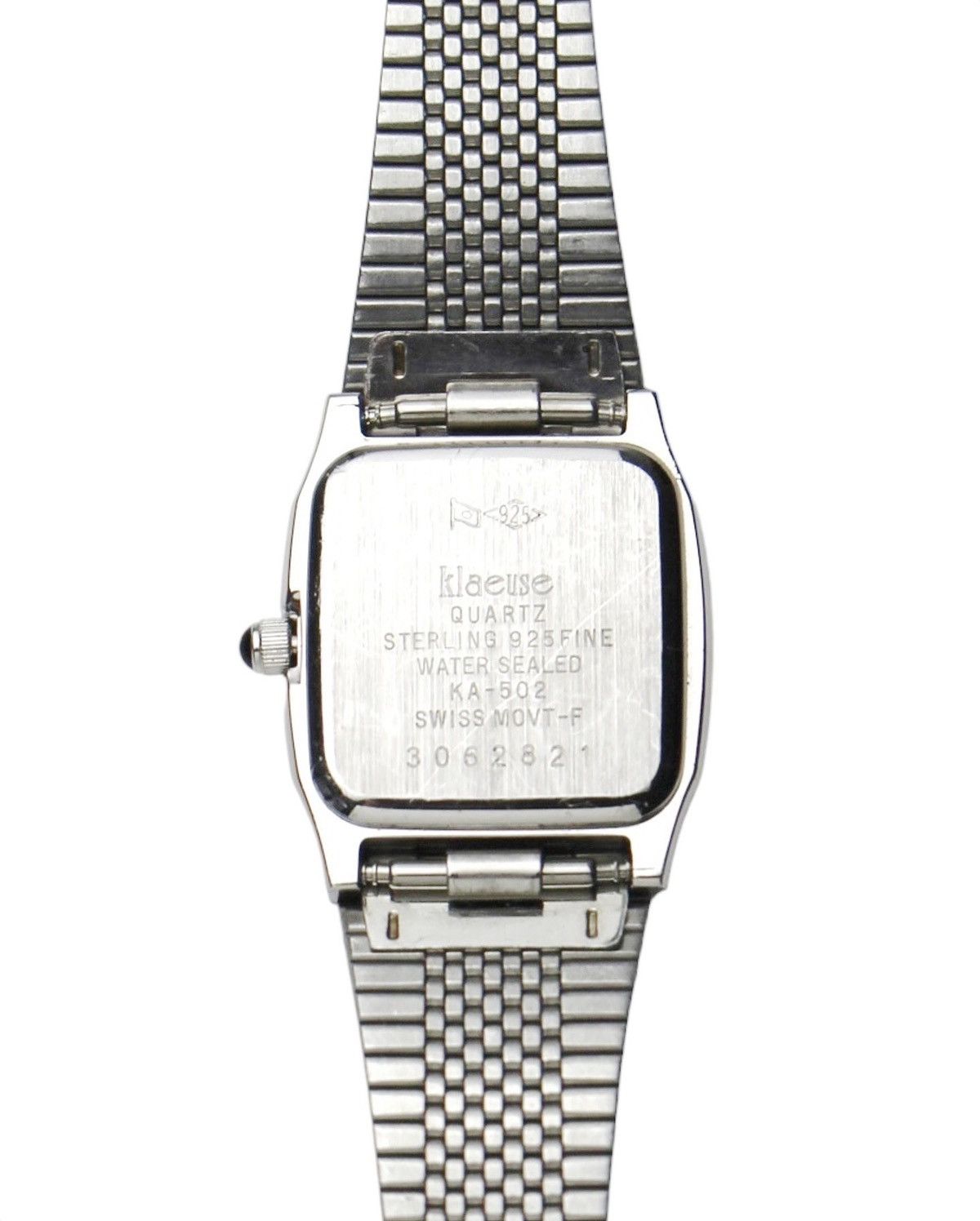 Vintage 1990S KLAEUSE SILVER 925 SWISS QUARTZ WATCH Size ONE SIZE - 7 Thumbnail