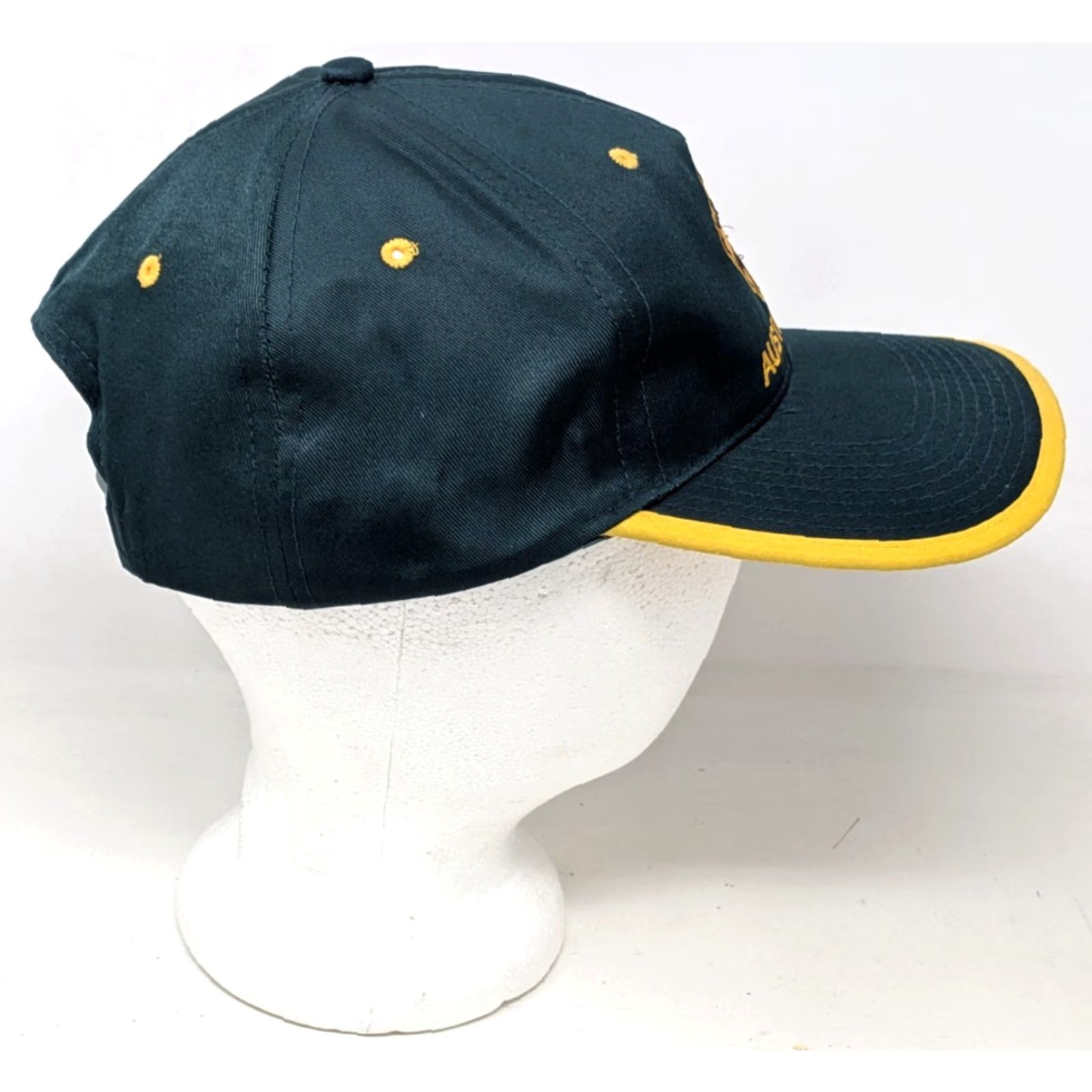 NEXT VINTAGE Australia Kangaroo Crossing Next 25 Km Green Souvenir Snapback Hat Cap Mens One Size Adjustable Baseball Cap Cap Size ONE SIZE - 4 Thumbnail
