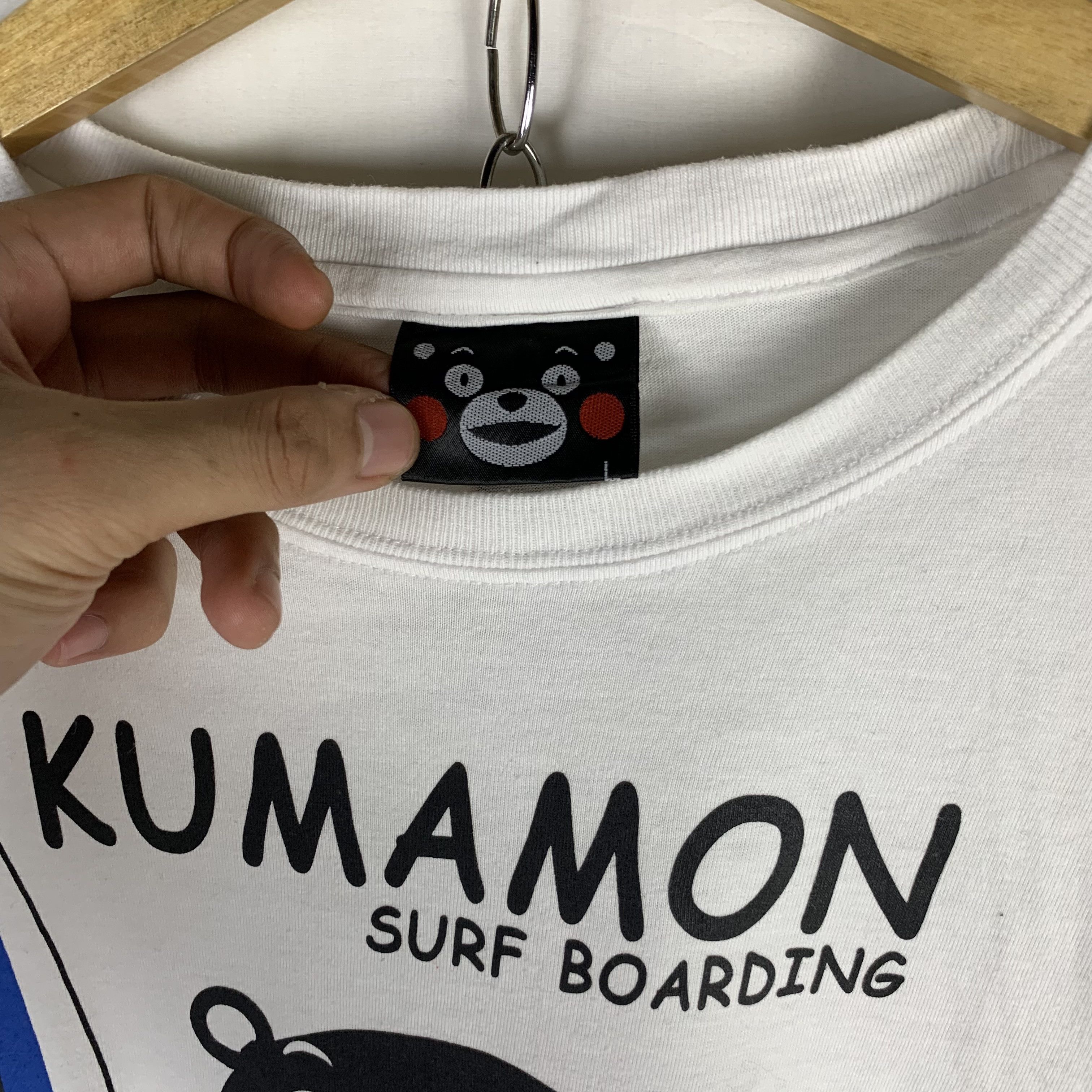Japanese Brand Vintage Kumamon Surfboards Tee Size US S / EU 44-46 / 1 - 3 Thumbnail