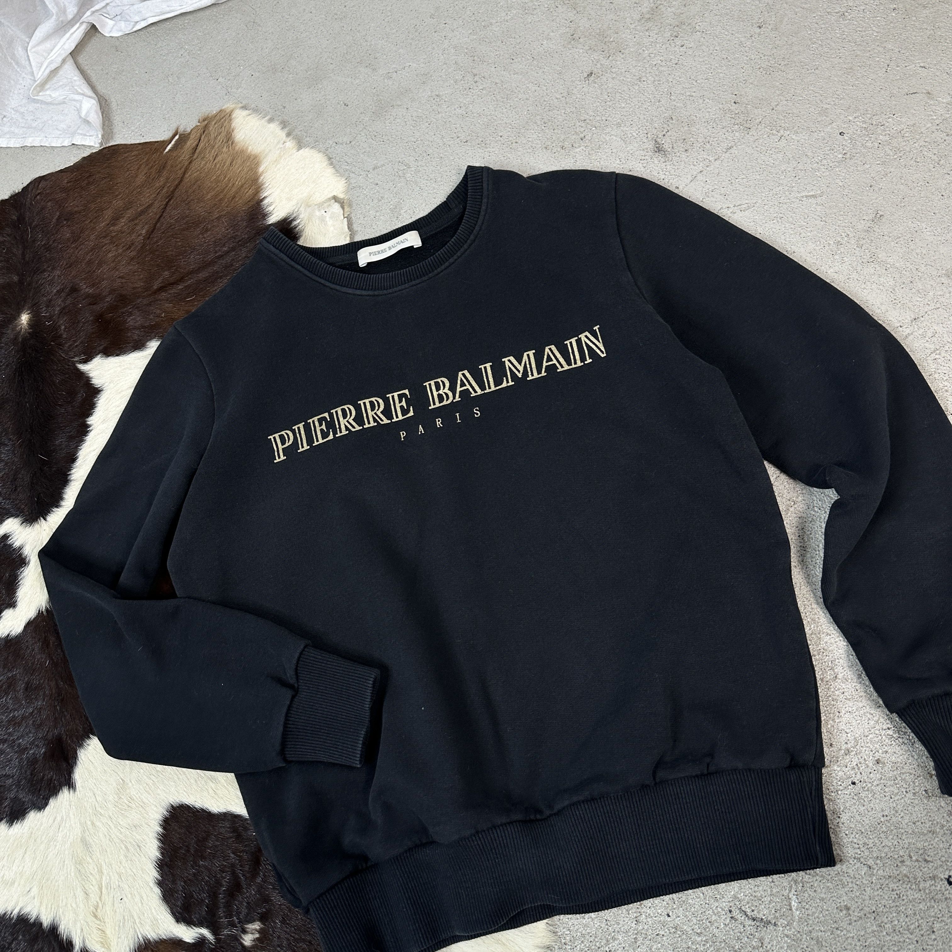 Pierre Balmain × Vintage Vintage Streetwear Archive Y2K Pierre Balmain Sweatshirt Size S / US 4 / IT 40 - 4 Thumbnail