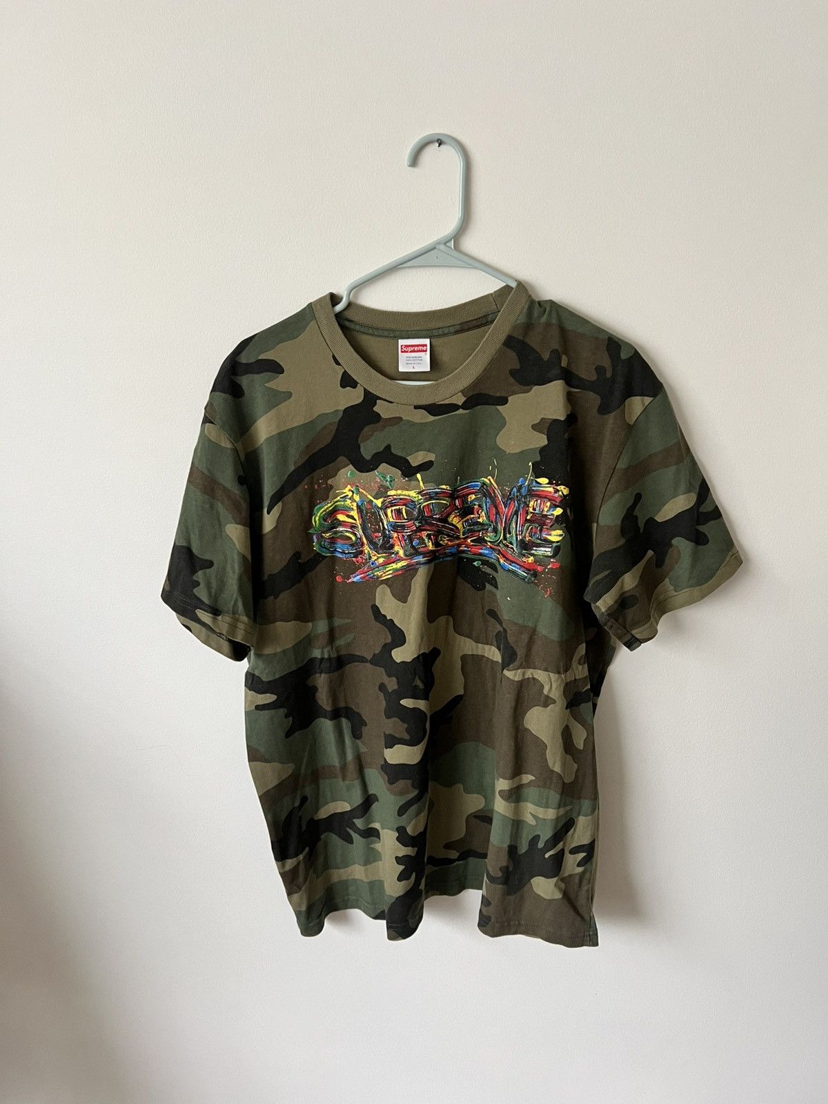 Supreme Supreme Camo Tee Size US L / EU 52-54 / 3 - 1 Preview