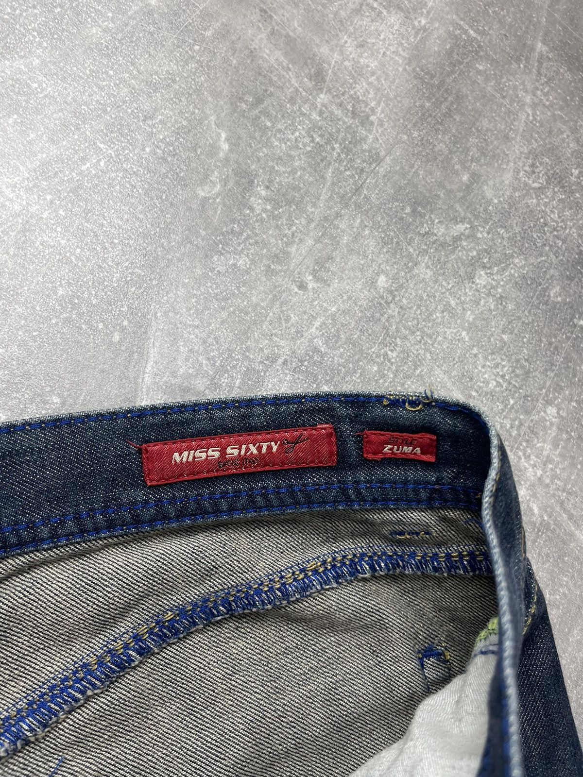 Other Miss Sixty Zuma Vintage Denim Jeans Blue Size 31 Size 31" - 11 Thumbnail