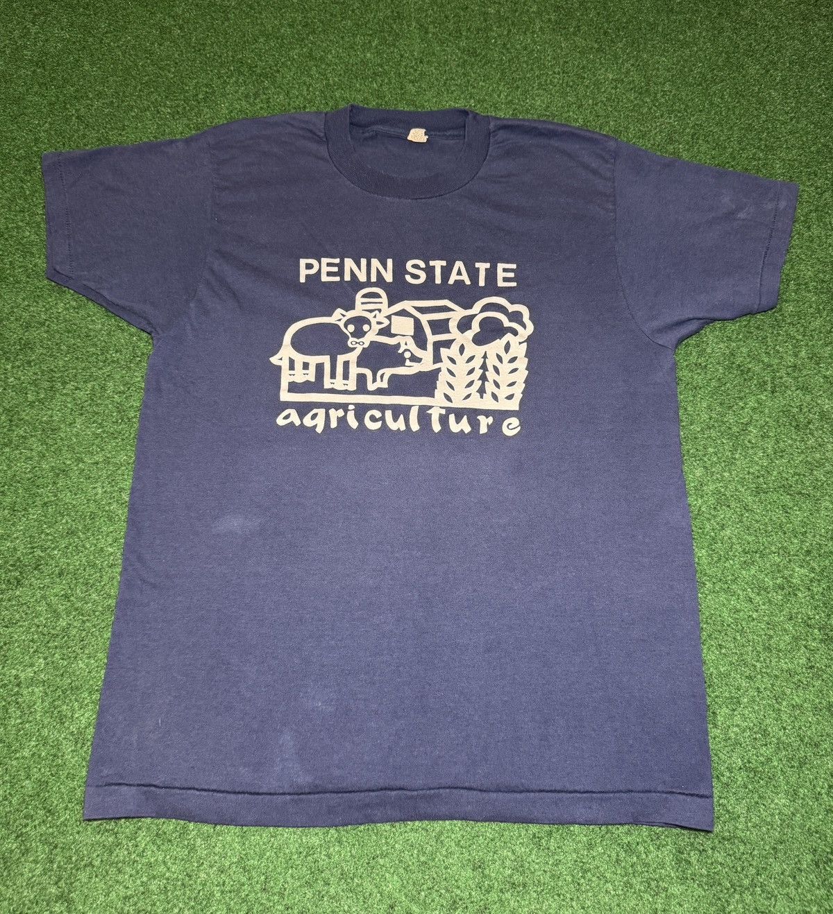 Other Vintage 80s Penn State Agriculture Farming College T Shirt Size US M / EU 48-50 / 2 - 1 Thumbnail