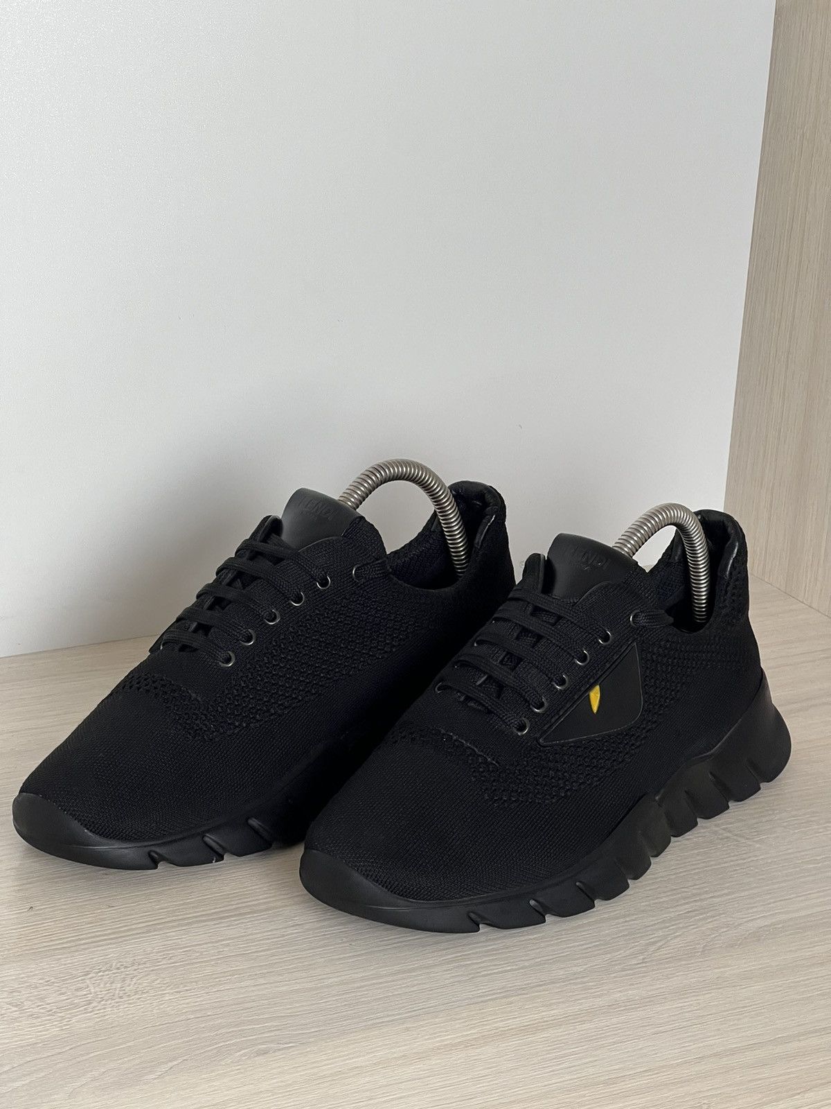 Fendi FENDI Monster Studded mens Sneaker Size US 8.5 / EU 41-42 - 3 Thumbnail