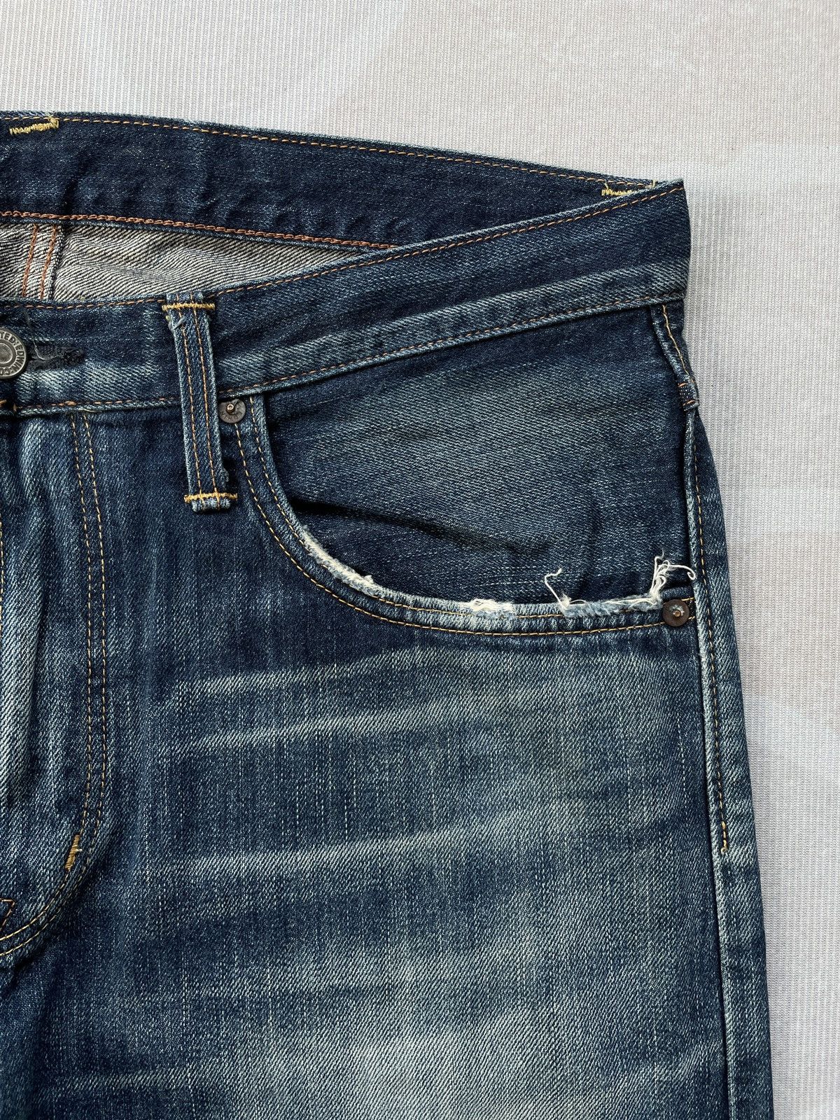 Edwin × Le Grande Bleu (L.G.B.) Edwin EJP06 Jeans (P51) Size US 35 - 5 Thumbnail