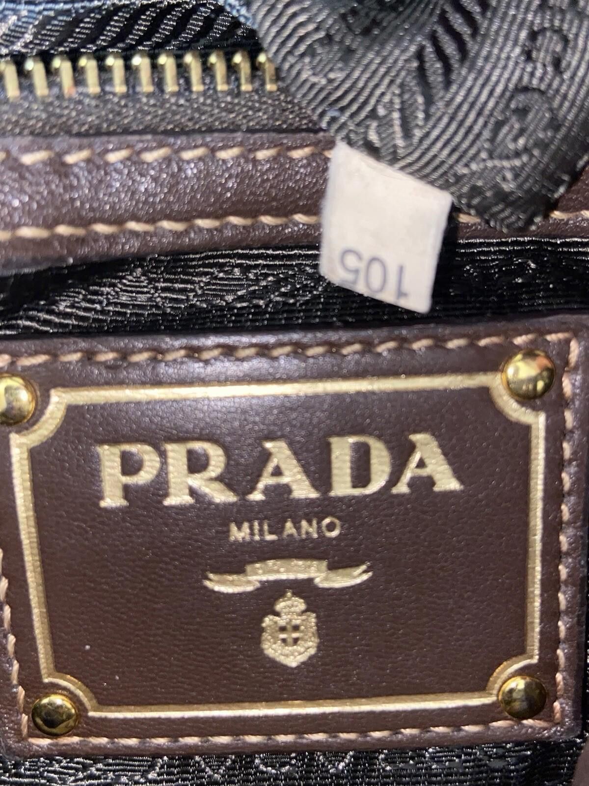 Prada Prada Tessuto nylon rope logo dark green drawstring tote bag Size ONE SIZE - 11 Thumbnail