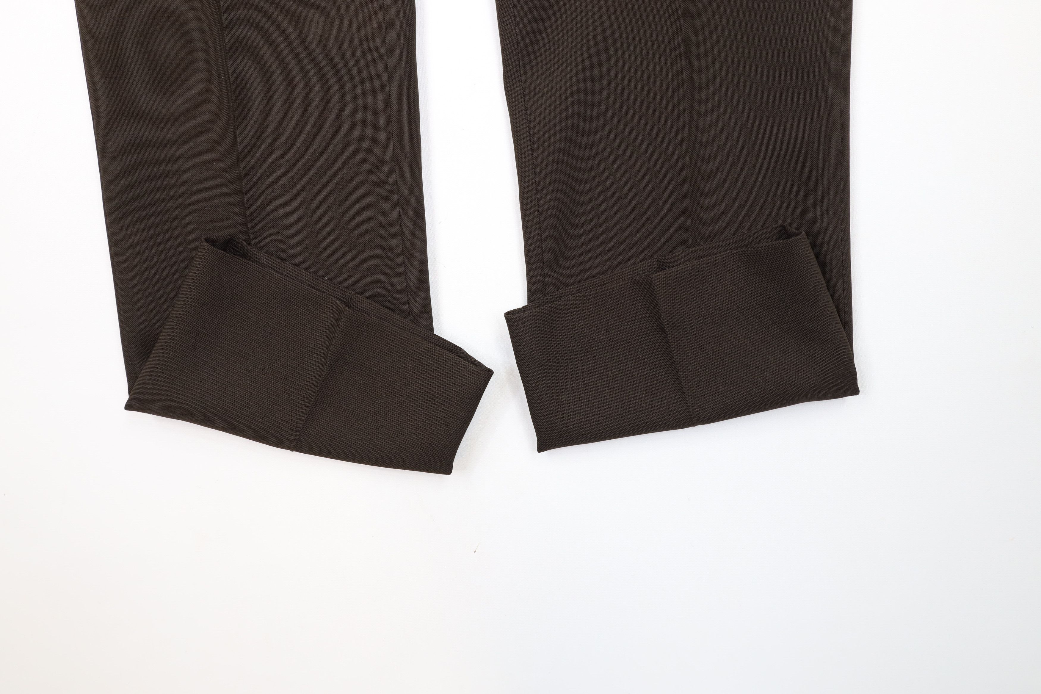 Vintage Vintage 70s Streetwear Flared Wide Leg Chino Pants Brown USA Size US 34 / EU 50 - 5 Thumbnail